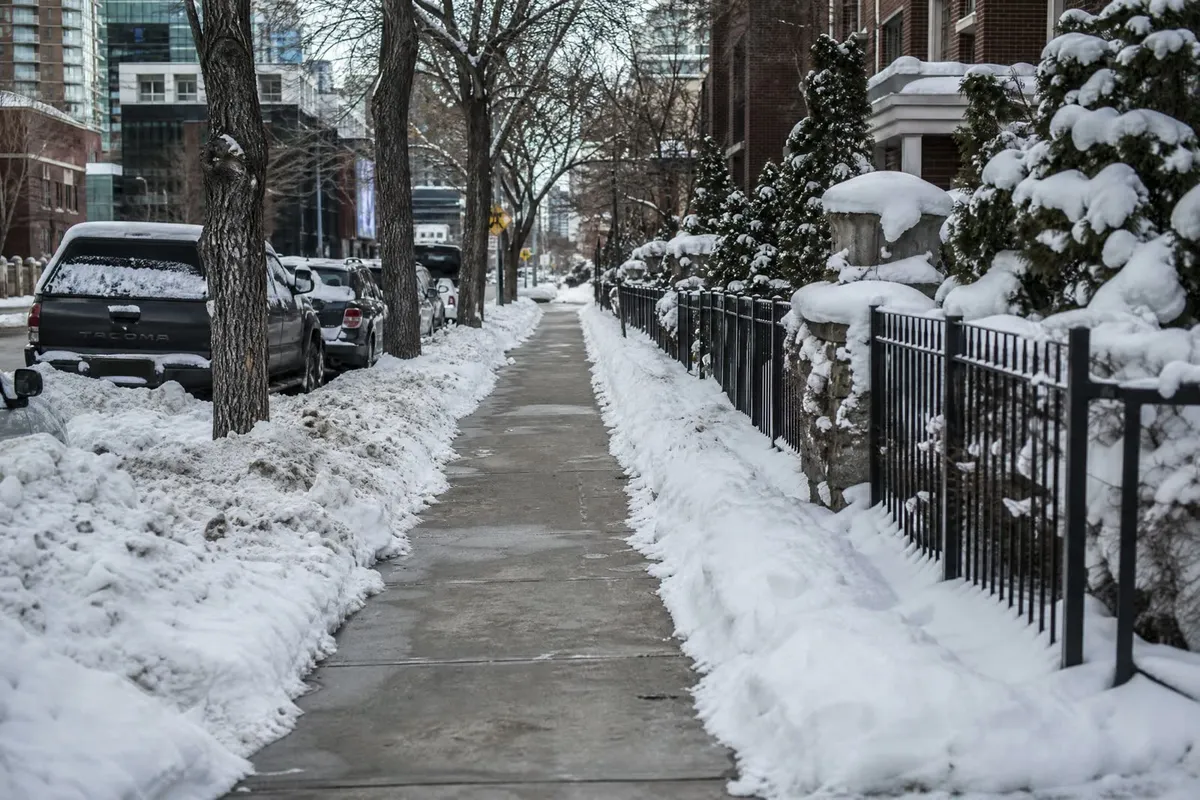 Sidewalk Snow Removal
